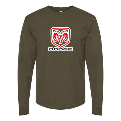 Men’s Dodge Car Long Sleeve T-Shirt