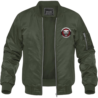 Men’s Jaguar Motorsport Car Lightweight Bomber Jacket Windbreaker Softshell Varsity Jacket Coat