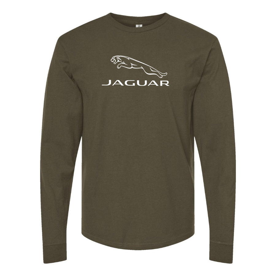 Men’s Jaguar Symbol Car Long Sleeve T-Shirt