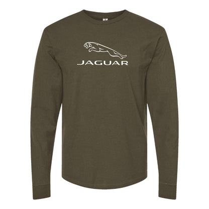 Men’s Jaguar Symbol Car Long Sleeve T-Shirt