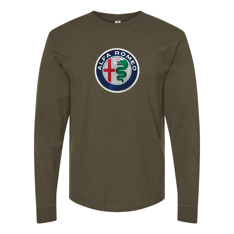 Men's Alfa Romeo Car Long Sleeve T-Shirt