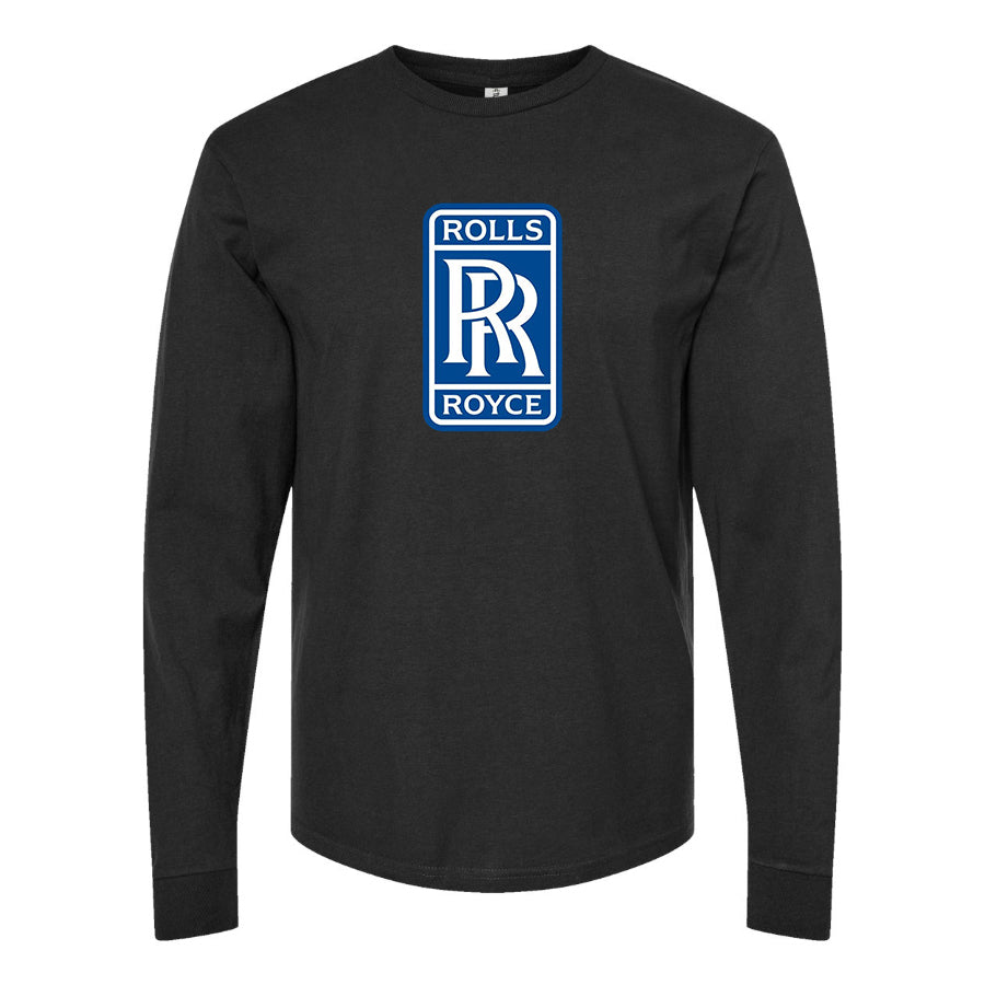 Men’s Rolls Royce Motorsport Car Long Sleeve T-Shirt