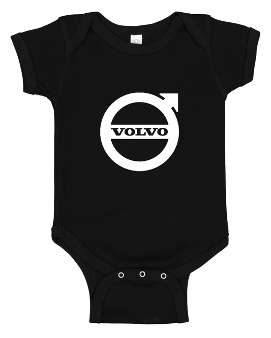 Volvo Car Baby Romper Onesie