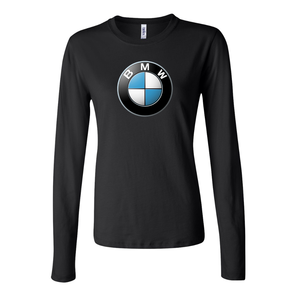 Women's BMW Motorsports Car Long Sleeve T-Shirt