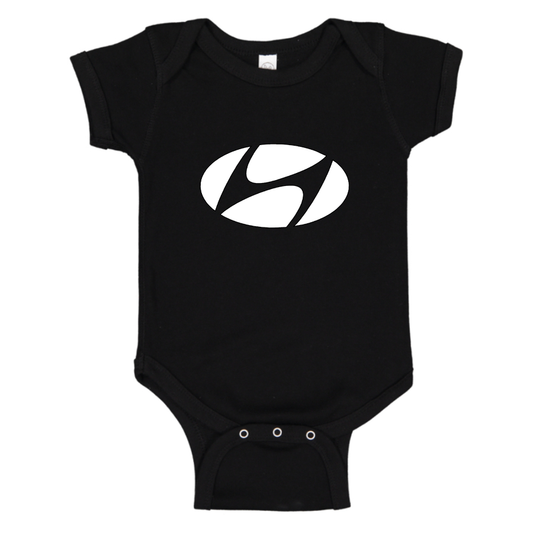 Hyundai New Logo Car  Baby Romper Onesie