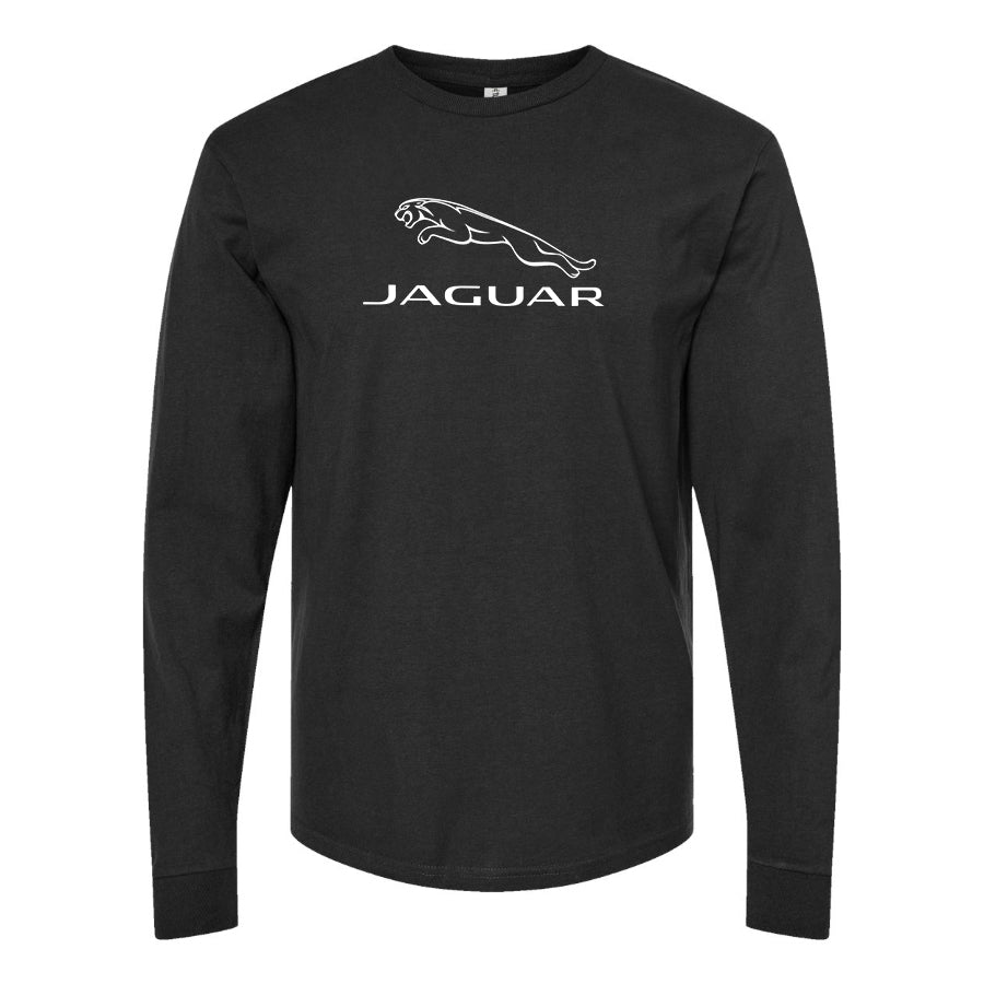 Men’s Jaguar Symbol Car Long Sleeve T-Shirt