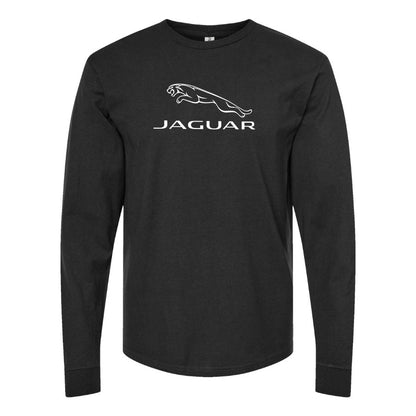 Men’s Jaguar Symbol Car Long Sleeve T-Shirt