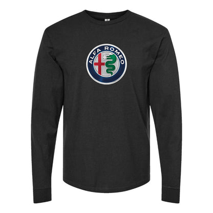 Men's Alfa Romeo Car Long Sleeve T-Shirt