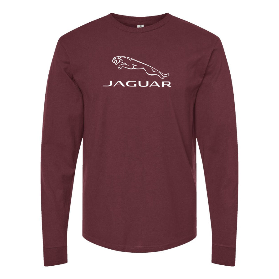 Men’s Jaguar Symbol Car Long Sleeve T-Shirt