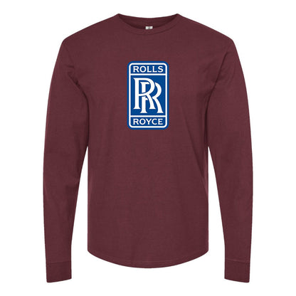 Men’s Rolls Royce Motorsport Car Long Sleeve T-Shirt