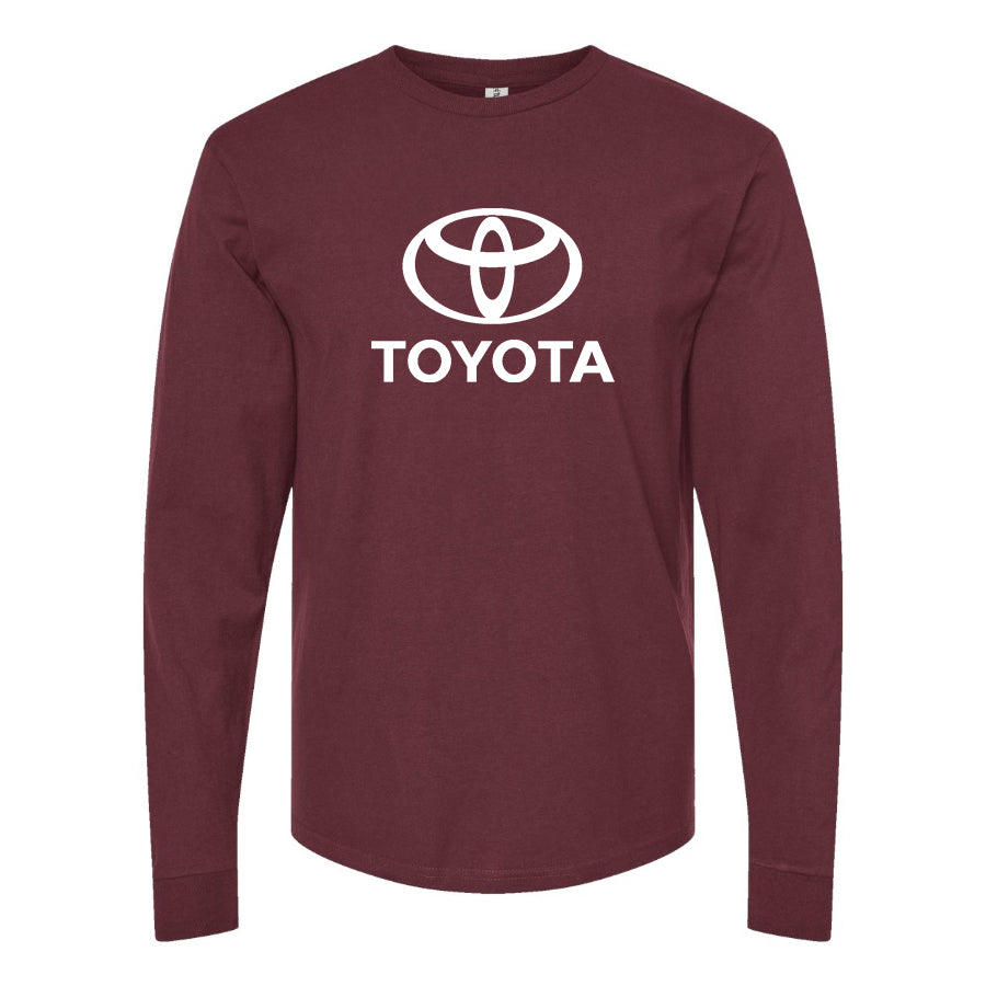 Men’s Toyota Motorsport Car Long Sleeve T-Shirt