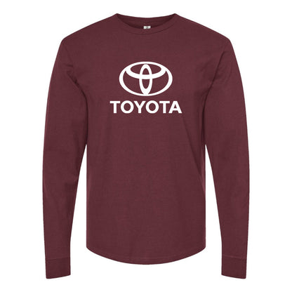 Men’s Toyota Motorsport Car Long Sleeve T-Shirt