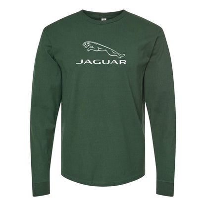 Men’s Jaguar Symbol Car Long Sleeve T-Shirt