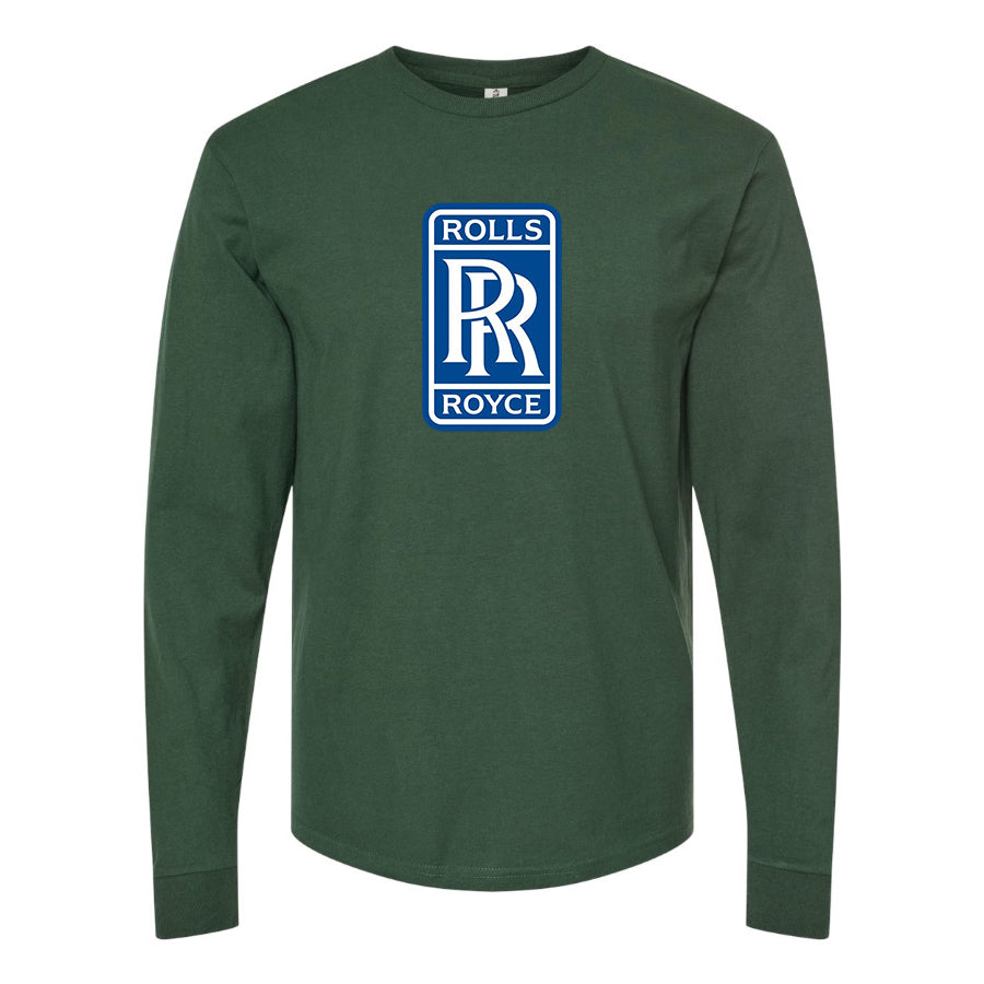 Men’s Rolls Royce Motorsport Car Long Sleeve T-Shirt