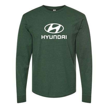 Men’s Hyundai Car Long Sleeve T-Shirt