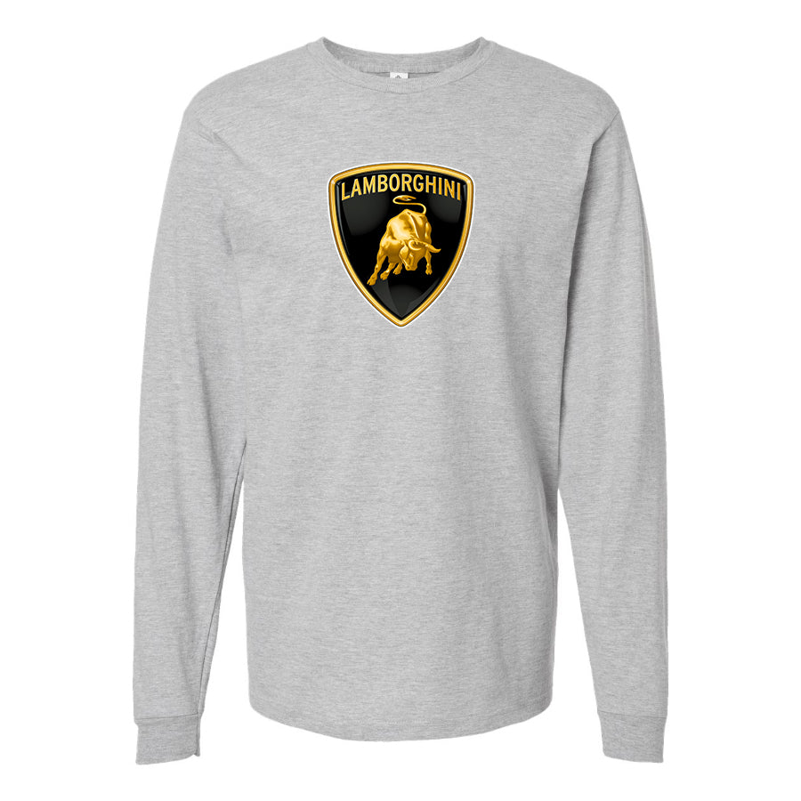 Men’s Lamborghini Car Long Sleeve T-Shirt