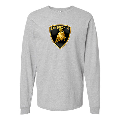 Men’s Lamborghini Car Long Sleeve T-Shirt