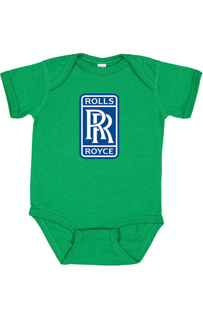 Rolls Royce Motorsport  Car Baby Romper Onesie