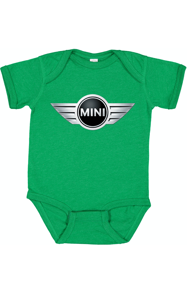 Mini Cooper Car Baby Romper Onesie