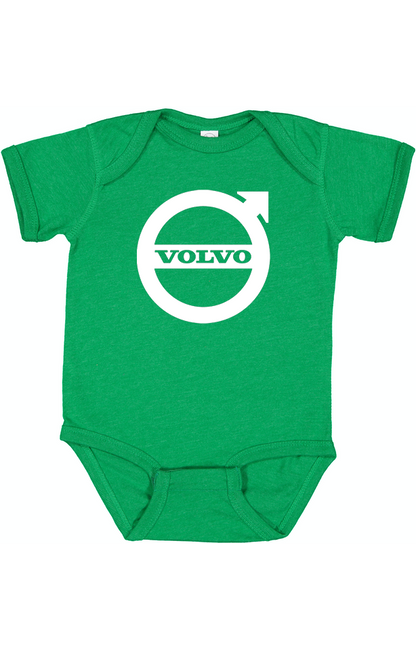 Volvo Car Baby Romper Onesie