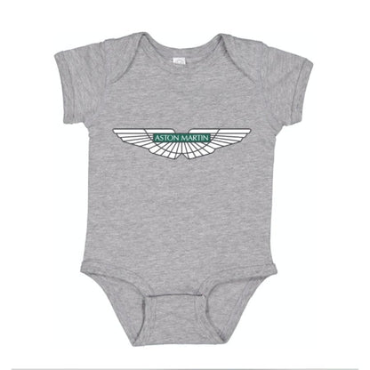 Aston Martin Motorsports Car Baby Romper Onesie