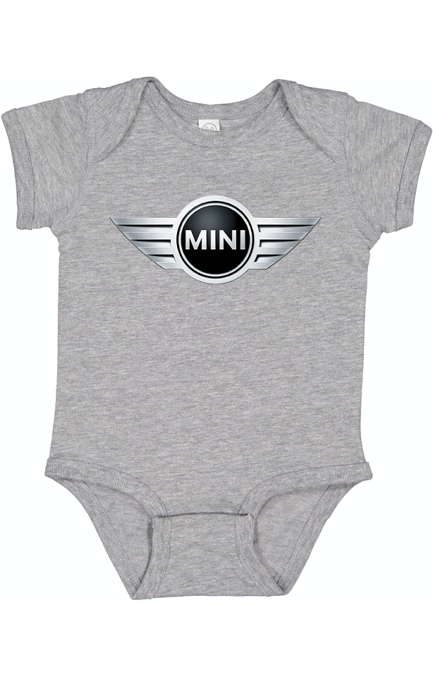 Mini Cooper Car Baby Romper Onesie