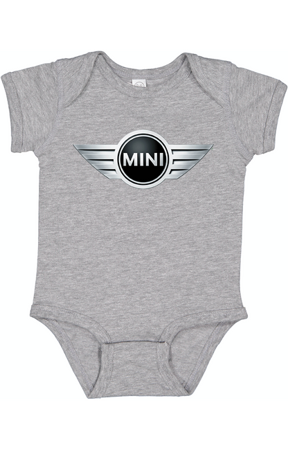 Mini Cooper Car Baby Romper Onesie