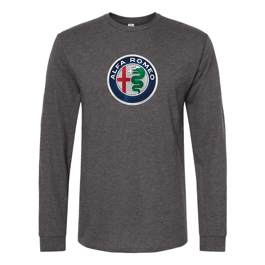 Men's Alfa Romeo Car Long Sleeve T-Shirt