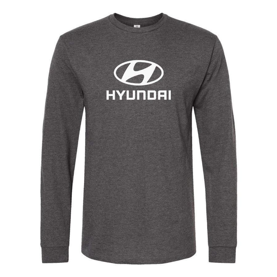 Men’s Hyundai Car Long Sleeve T-Shirt