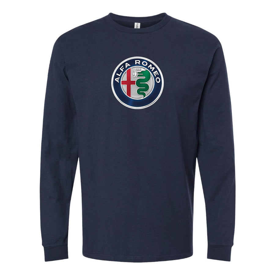 Men's Alfa Romeo Car Long Sleeve T-Shirt