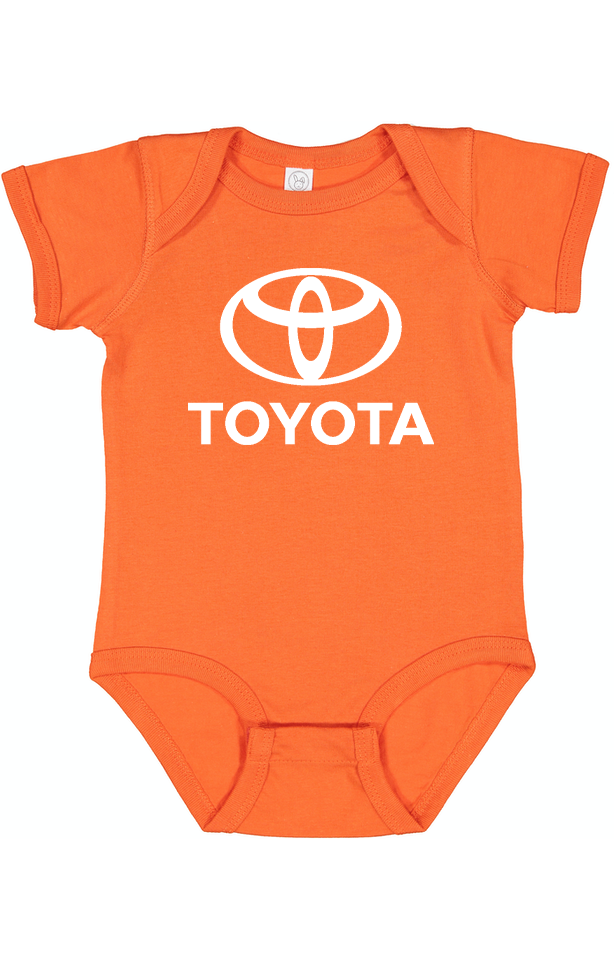 Toyota Motorsport  Car Baby Romper Onesie