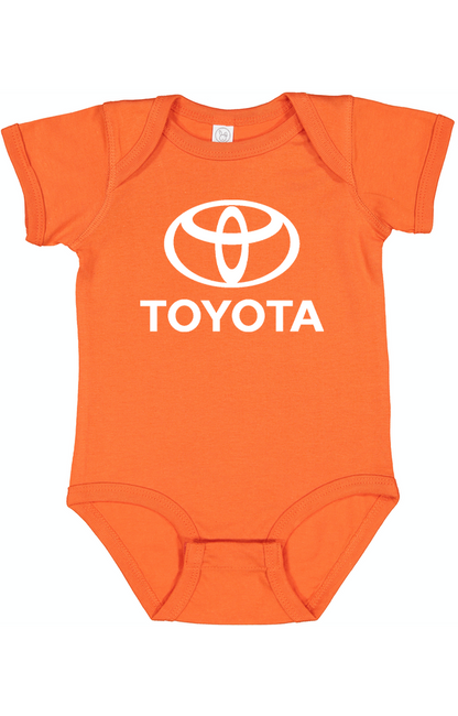 Toyota Motorsport  Car Baby Romper Onesie