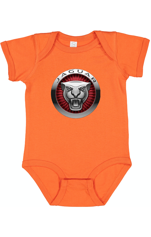 Jaguar Motorsport  Car Baby Romper Onesie