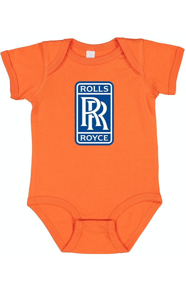 Rolls Royce Motorsport  Car Baby Romper Onesie