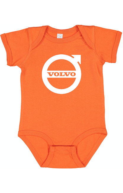 Volvo Car Baby Romper Onesie