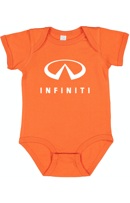 Infiniti Luxury Car Baby Romper Onesie