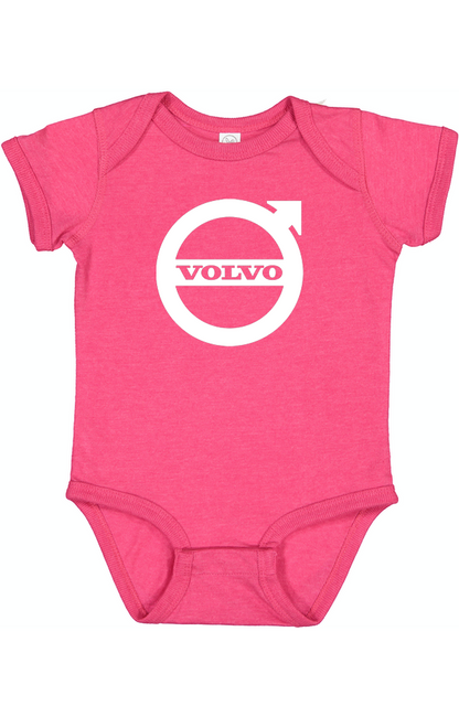 Volvo Car Baby Romper Onesie