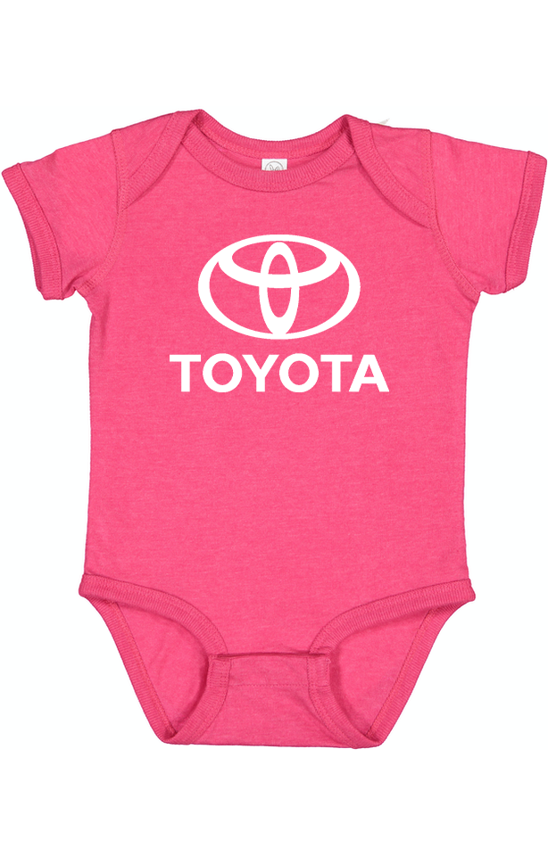 Toyota Motorsport  Car Baby Romper Onesie