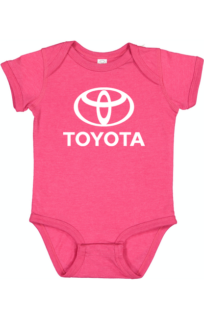 Toyota Motorsport  Car Baby Romper Onesie