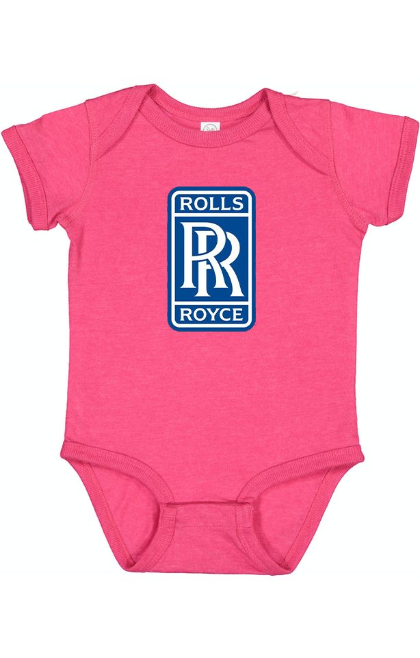 Rolls Royce Motorsport  Car Baby Romper Onesie