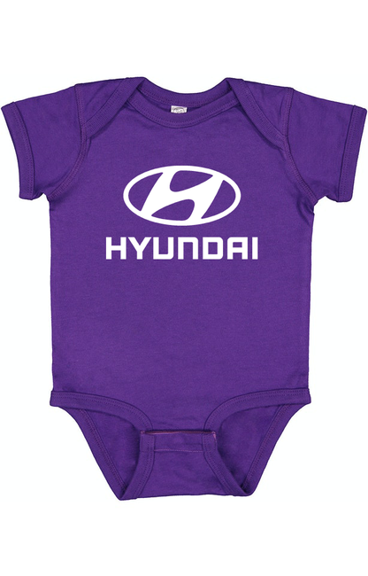 Hyundai Car Baby Romper Onesie