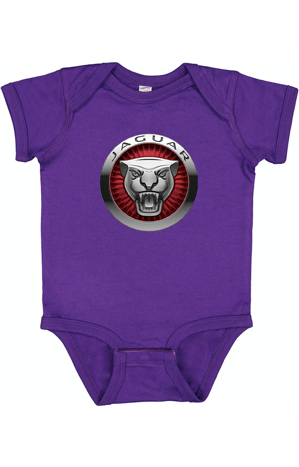 Jaguar Motorsport  Car Baby Romper Onesie