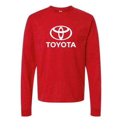 Men’s Toyota Motorsport Car Long Sleeve T-Shirt