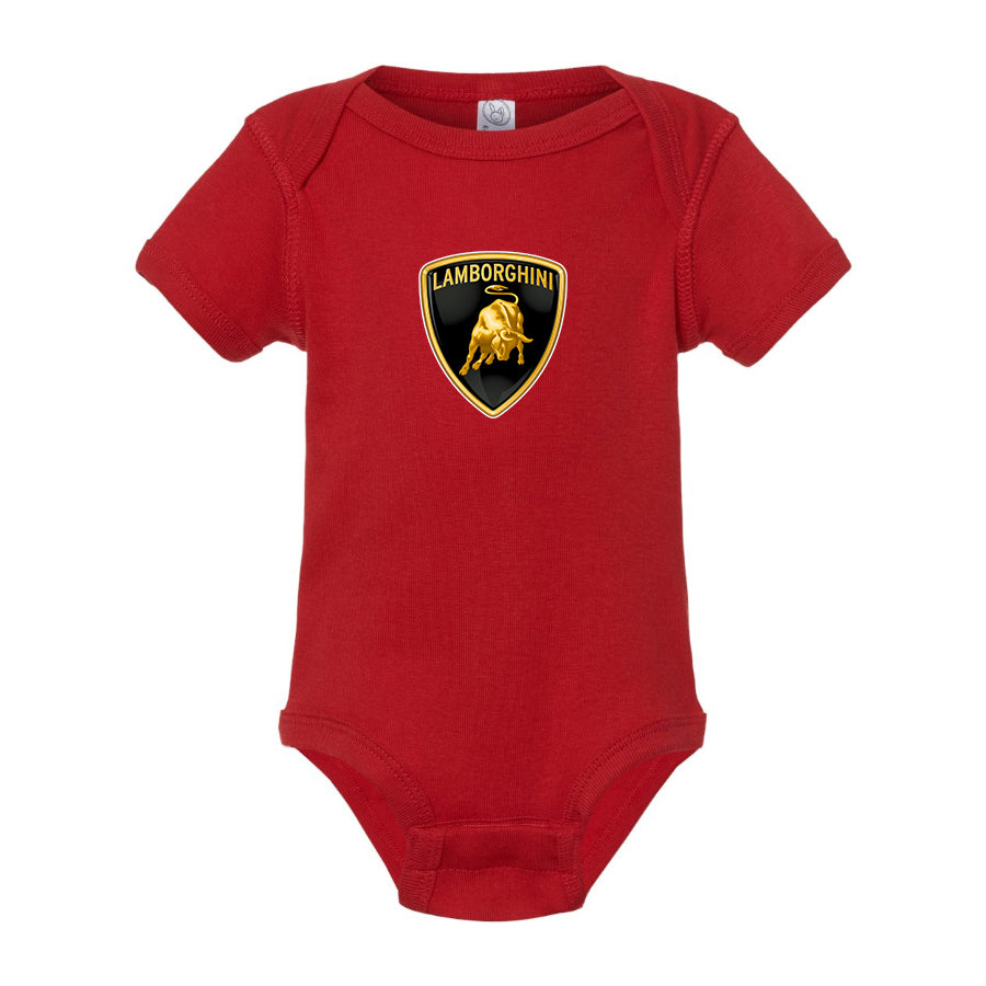 Lamborghini Car Baby Romper Onesie