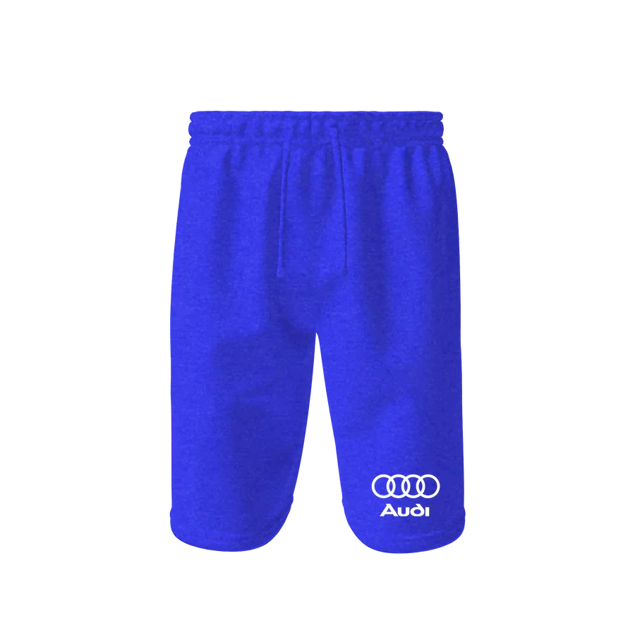 Men's Audi Motorsports Car Athletic Fleece Shorts