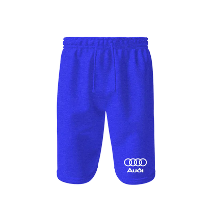 Men's Audi Motorsports Car Athletic Fleece Shorts