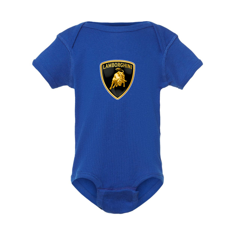 Lamborghini Car Baby Romper Onesie