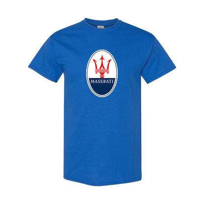 Men’s Maserati Car Cotton T-Shirt