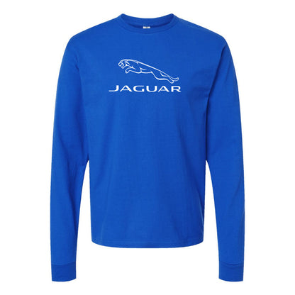 Men’s Jaguar Symbol Car Long Sleeve T-Shirt