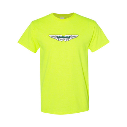 Men's Aston Martin Motorsports Car Cotton T-Shirt